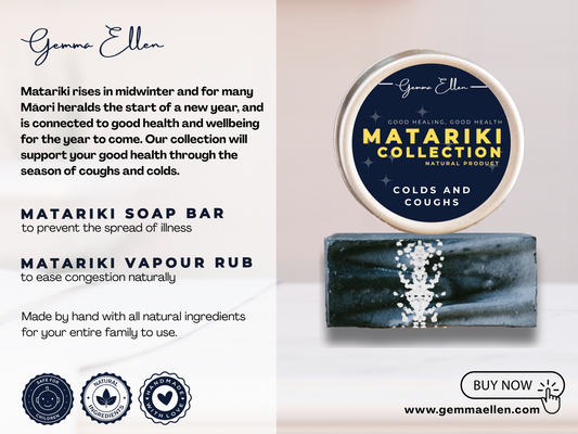 Matariki Collection - Vapour Rub & Soap Set