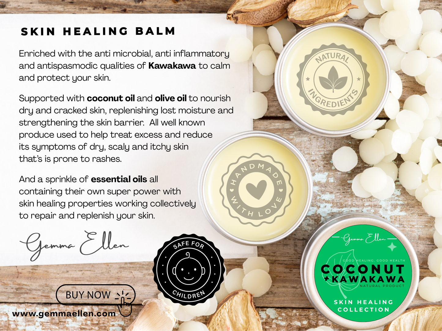 Skin Healing Collection - Balm, Lotion & Soap