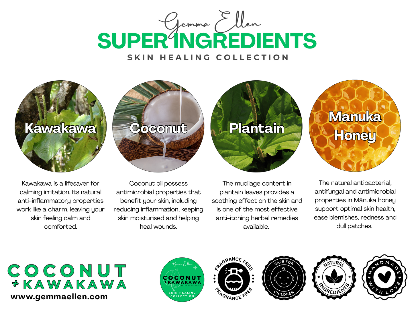 Skin Healing Collection - Balm, Lotion & Soap
